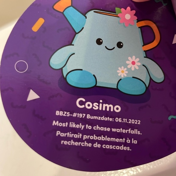 NWT 4.5” Cosimo the Watering Can SpringBumz Bumbumz by Russ - Picture 3 of 3